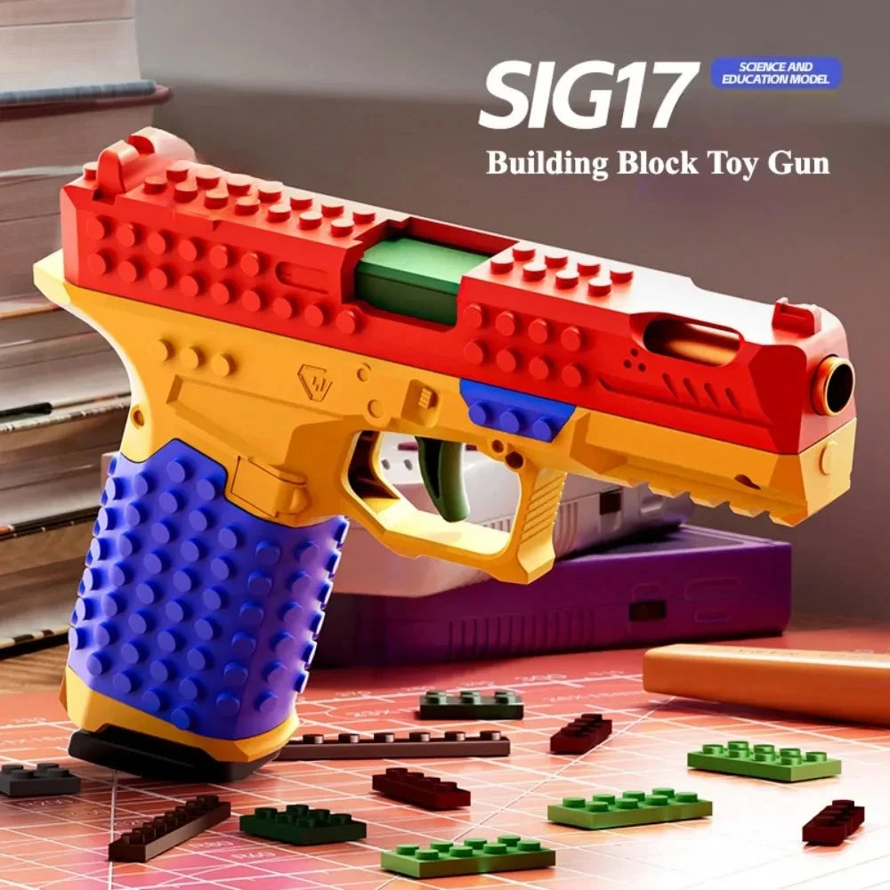 BrickBlaster™ Rapid Fire Blaster