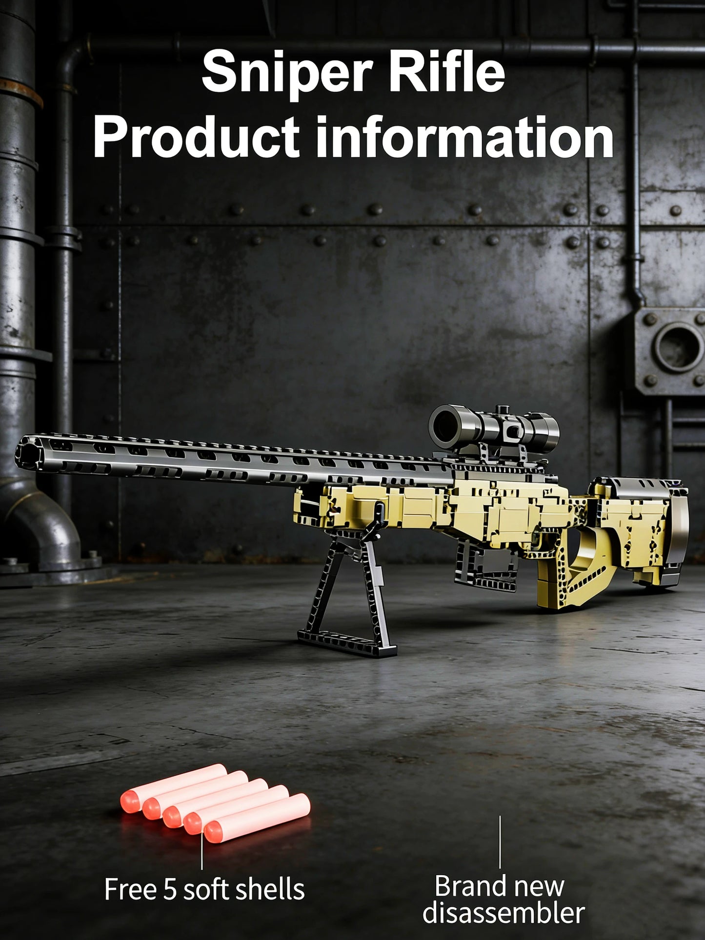 Tactical Brick Sniper Rifle