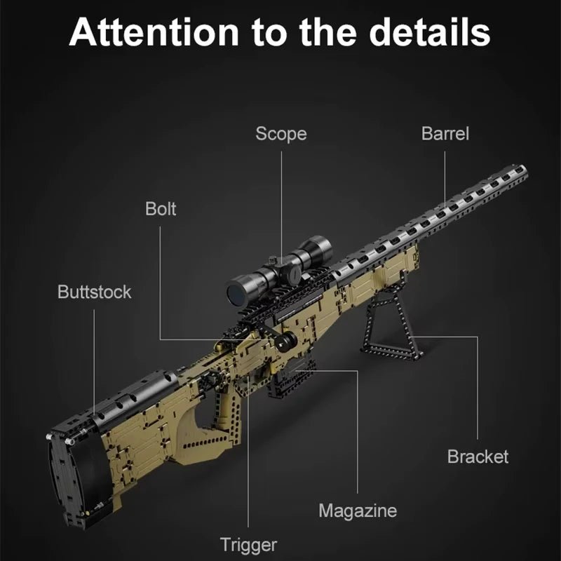 Tactical Brick Sniper Rifle